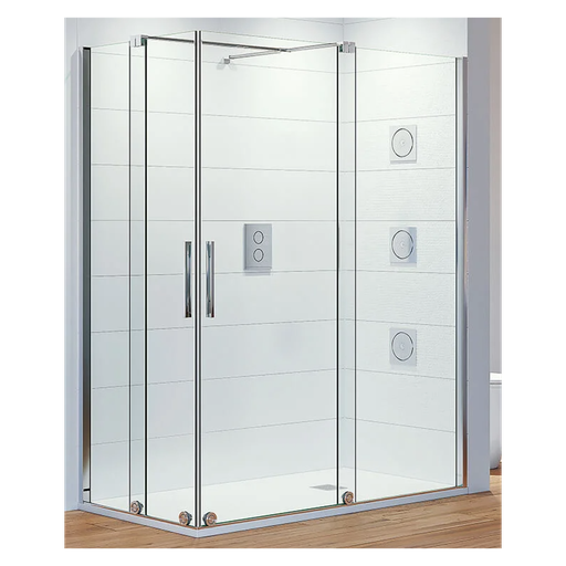 [ECO-P005] Angular para Ducha Eos 40 1950 mm Perfil Plata Brillo