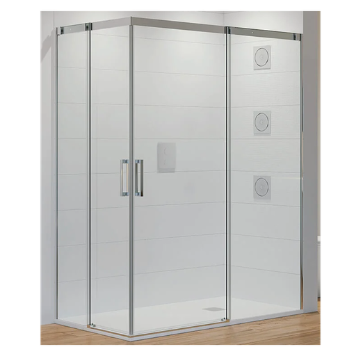 [ECO-P008] Angular para Ducha Hydra 1950 mm Perfil Plata Brillo