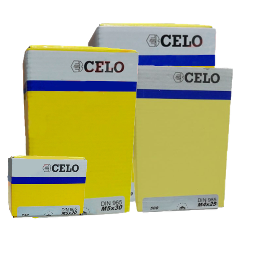 [CELO-P248] Caja de Tornillo Avellanado Cincado de Rosca Métrica Philips DIN