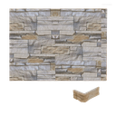 Caja Esquina Saliente Varadero Gris 2,5x10x17x30 (8 ud)