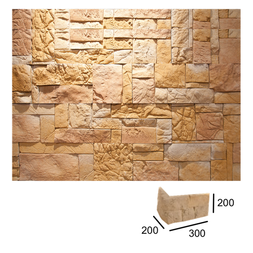[VERNI-205] Esquina Montblanc Siena 20x20x30