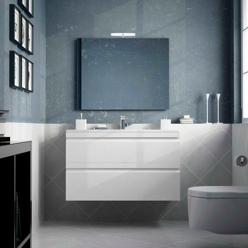 [AVI-P005] Mueble Natalia Blanco con 2 Cajones Nº 63 con Lavabo 