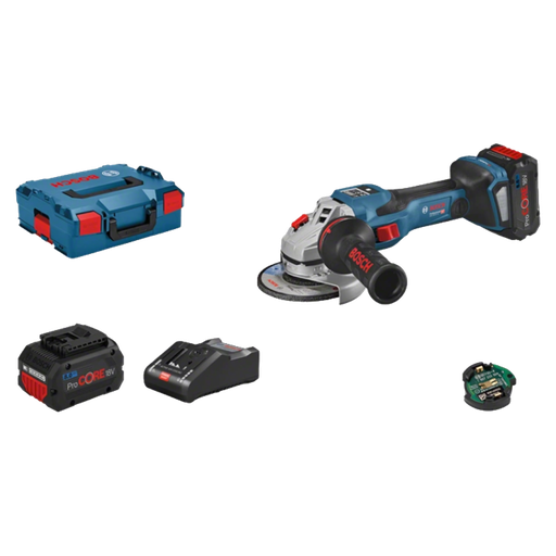 [BOSCH-80] Mini Amoladora Biturbo a Batería GWS 18V-15SC Ref: 06019H6101