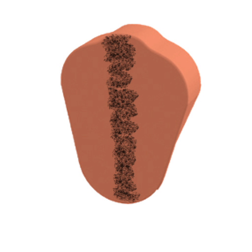 [TEJ-170] Tapón Recto Teja TB-12 Roja Envejecida
