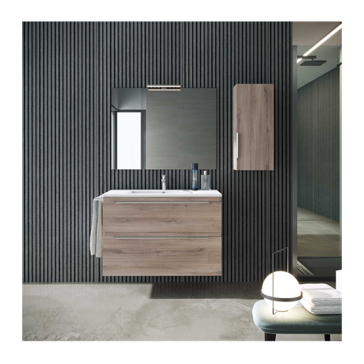 [AVI-090] Mueble Carmen Madera con 2 cajones Nº18 con Lavabo 800mm