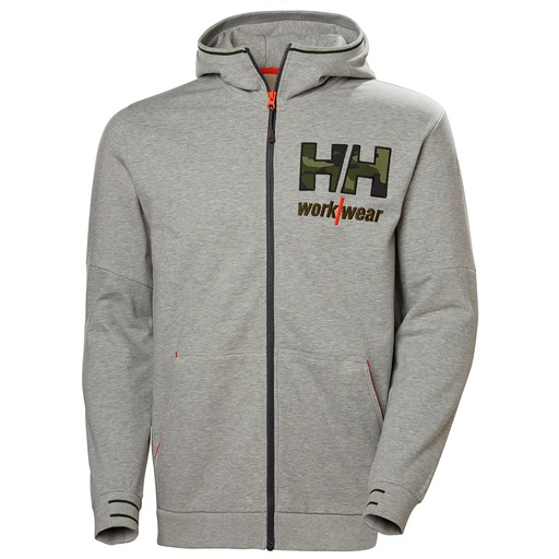 [HH-P025] Chaqueta con Gorro Kensington 931 Gris/Camuflaje Ref.79243