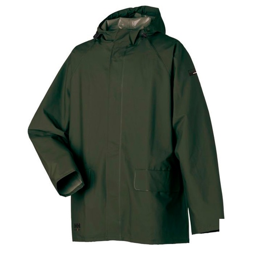 [HH-74] Chaqueta Impermeable Mandal Talla L 480 Verde Ref.70129