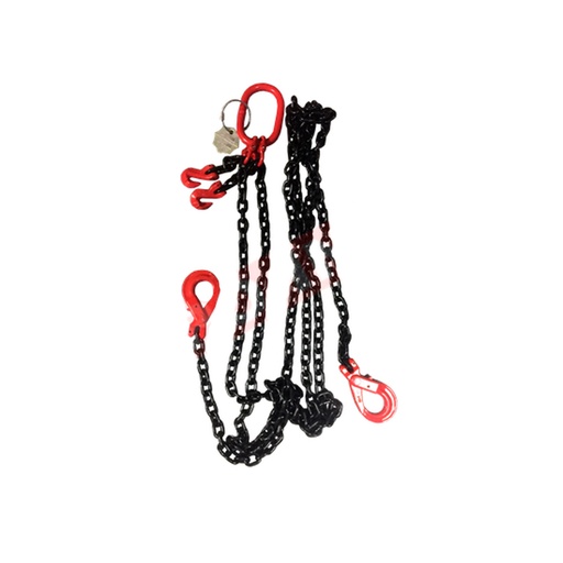 [VES-06] Cadena 2 Ramales 8 mm 3 mt con Acortador GTD Ref: PULPO CADENA
