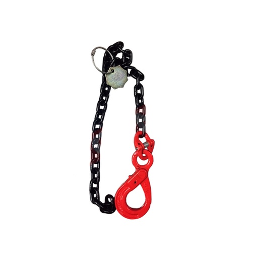 [VES-P07] Cadena con Gancho de Ojo Automático 10 mm