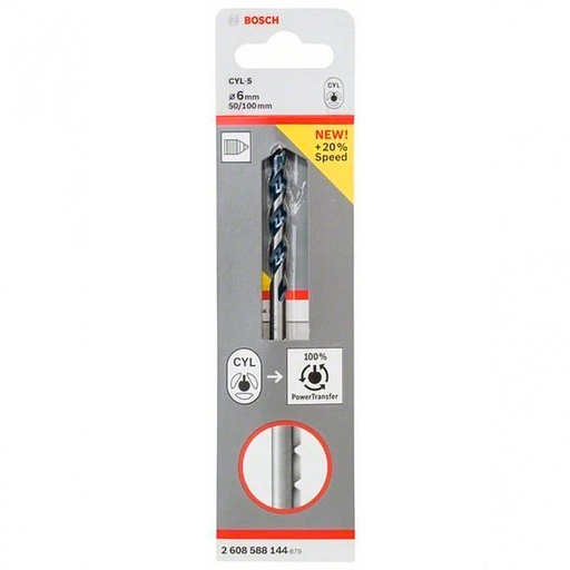 [BOSCH-P103] Broca Para Hormigón CYL-5 50X100 mm