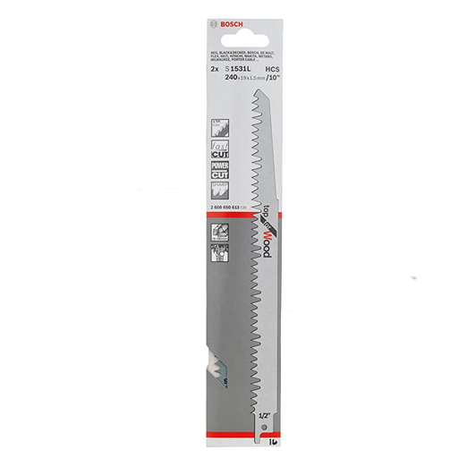 [BOSCH-240] Hojas de Sierra Sable S1531L (2 ud)