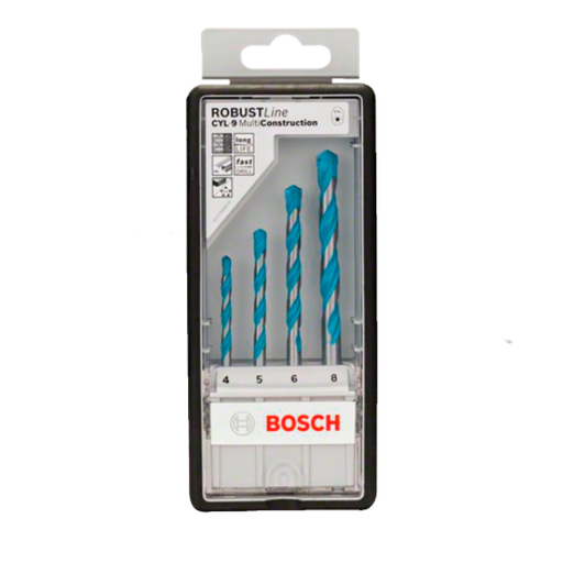 [BOSCH-286] Kit Broca Multiusos CYL-9 Multiconstrucción