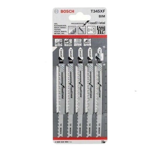 [BOSCH-311] Hoja de Sierra de Calar T345XF Para Metal