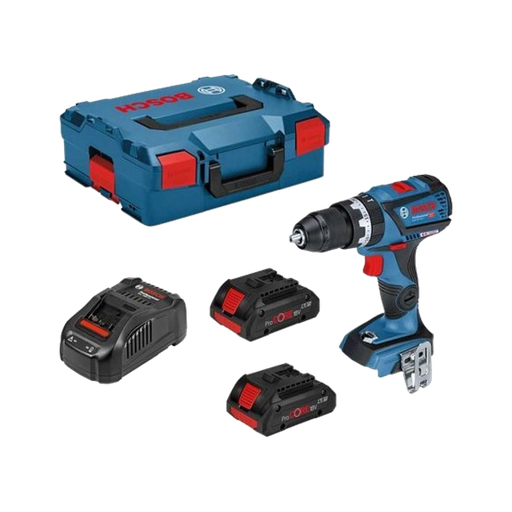 [BOSCH-327] Taladro con Percusión a Batería GSB 18V-60 C