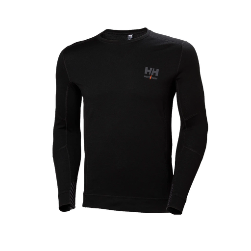 [HH-P215] Camiseta HH Lifa Merino Cuello Redondo 990 Negra Ref.75106