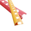 Junquillo PVC Abierto Liso 15 mm