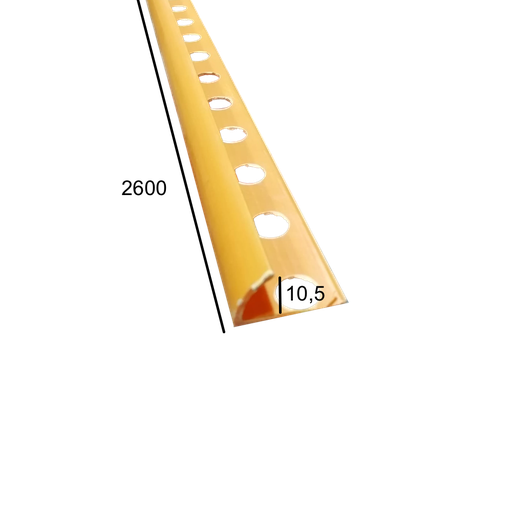 [JUN-P14] Junquillo PVC Abierto Liso 15 mm