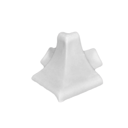 [JUN-118] Esquina Exterior Escocia PVC Blanco Ref. E-211-BL