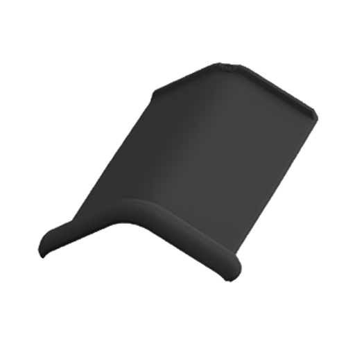 [TEJ-87] Cumbrera Angular Teja Flat-10 Graphite