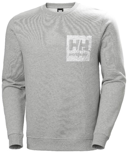 [HH-169] Jersey con Logo Talla L 930 Gris Claro Ref.79263