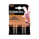 Pila alcalina LR03 AAA Duracell (4 ud) Ref. 009000111