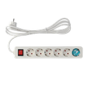 Regleta Blanca 6 Tomas 3 mt Ref. 000800877