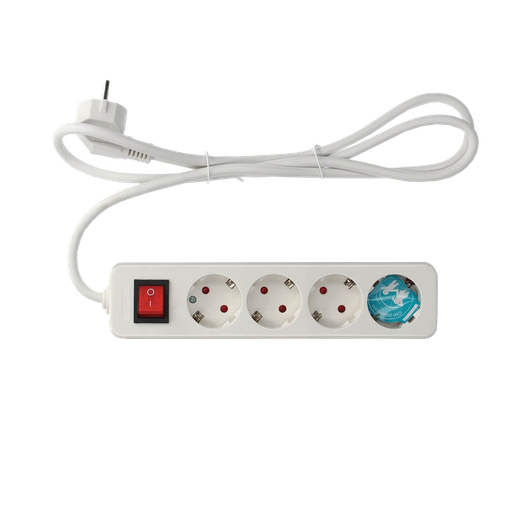 [GSC-P22] Regleta Blanca 4 Tomas