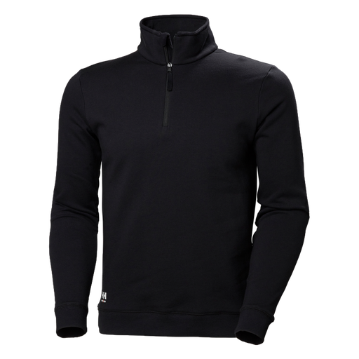 [HH-P480] Jersey Manchester Media Cremallera 990 Negro Ref.79210