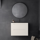 Mueble París 80 cm 2 cajones suspendido nº 63 + encimera piedra marquina