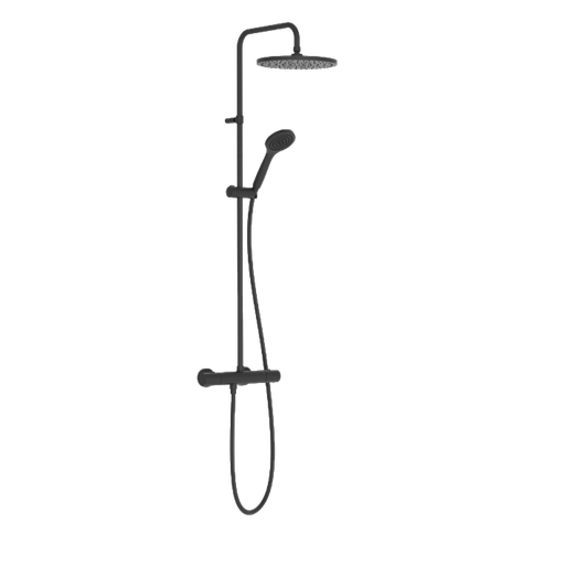 [TRES-130] Conjunto Termostático Ducha Negro Ref. 19039301NM