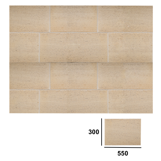 [VERNI-254] Caja Revestimiento Fosil Tosca 30x55 (+/- 0,5 m2)