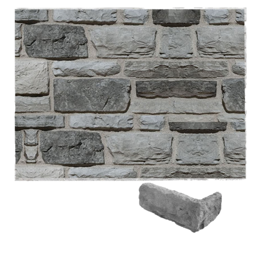 [VERNI-255] Caja Esquina Cerdeña Ceniza Multiformato (+/- 1 Ml)