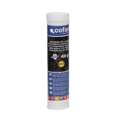 [COFAN-555] Cartucho de Grasa Negra Litio + Molbdeno 400 Gramos Ref.15502040