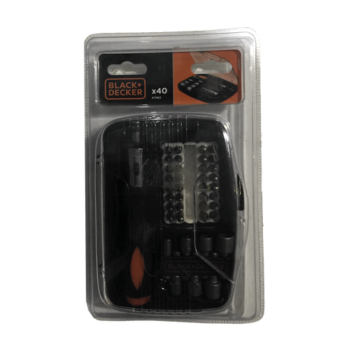 [STAN-453] Juego de 40 Pzs Para Atornillar con Atornillador de Carraca Ref. A7062-XJ