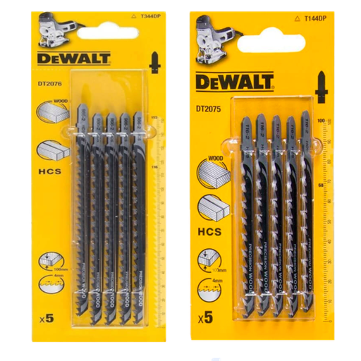 [STAN-P399] Hoja de Sierra HCS Extra Gruesa Para Madera Paso 4 mm (5 ud)