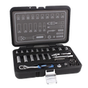 Maletín de Vasos 1/4" (36 ud) Ref. 14009023