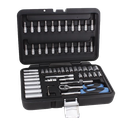 Maletín de Vasos y Puntas 1/4" (57 ud) Ref. 14009024