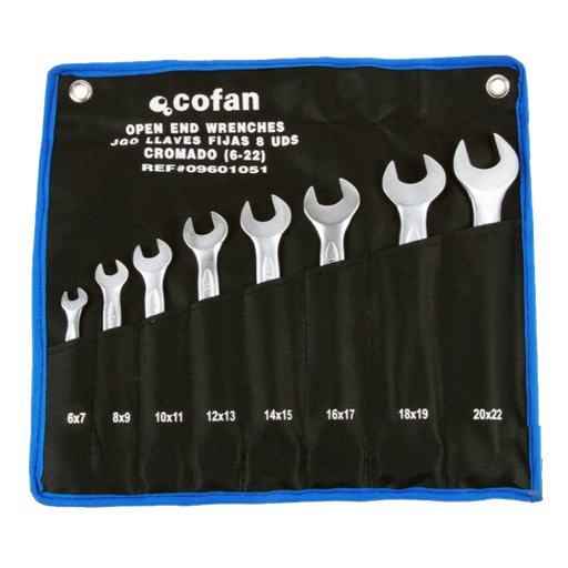 [COFAN-530] Set de 12 Llaves Fijas Ref. 09601053