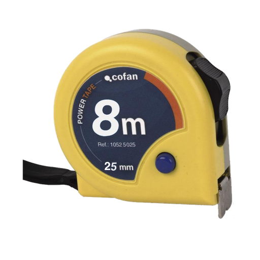 [COFAN-619] Flexómetro Standar 25 mm x 8 mt Ref. 10528025