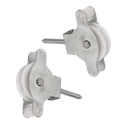 Polea con Tirafondo 40 mm (2 ud) Ref. 61001221A