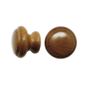 Pomo de Madera Pino para Cajones y Armarios 25 mm Ref. 61001263A