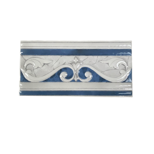 [CEN-62] Pz Cenefa Liric Azul 12,5x25