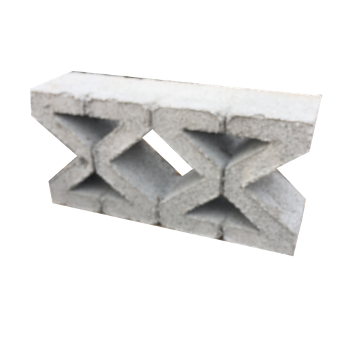 [CE-MAR] Pz Celosía Mar-Lux 40x20x10 Gris Ref. CE-MAR