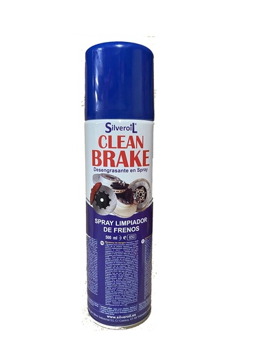 [GS-05] Spray Limpiador de Frenos Silveroil 0,5 Litros