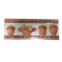 Pz Cenefa Vetro Beige 12x31