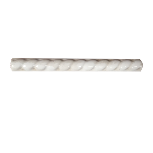 [CEN-109] Pz Listelo Trenzado Blanco 2x20