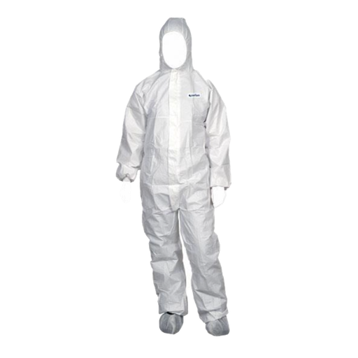 [COFAN-P1170] Buzo de Trabajo Desechable Blanco Resistente a Salpicaduras