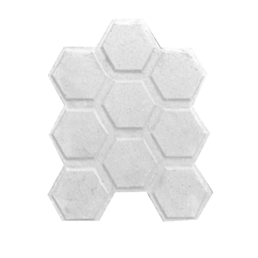 [TER-99] Pz Baldosa Hexagonal 27x22 Blanca Ref. 9HEX
