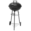 Barbacoa Portátil Chasico de Acero para Carbon con Tapa 435 mm Ref. 401000005