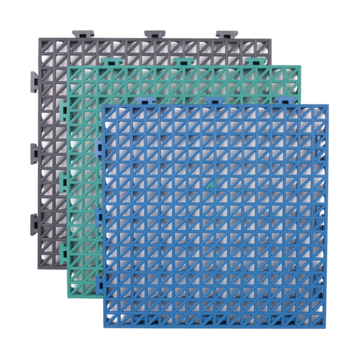 [COFAN-P1361] Set de 4 Losetas Alveolada de PVC 33 x 33 x 2 cm